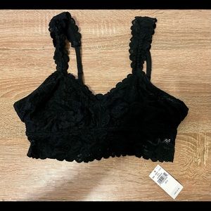 Aerie black lace bralette